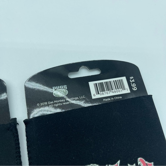 Gas Monkey Koozies Set of Two Black New - Picture 9 of 11